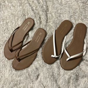 LC Lauren Conrad Sandals Set